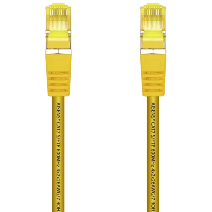 AISENS Cable De Red Latiguillo RJ45 LSZH Cat.7 600 MHz S/FTP PIMF…