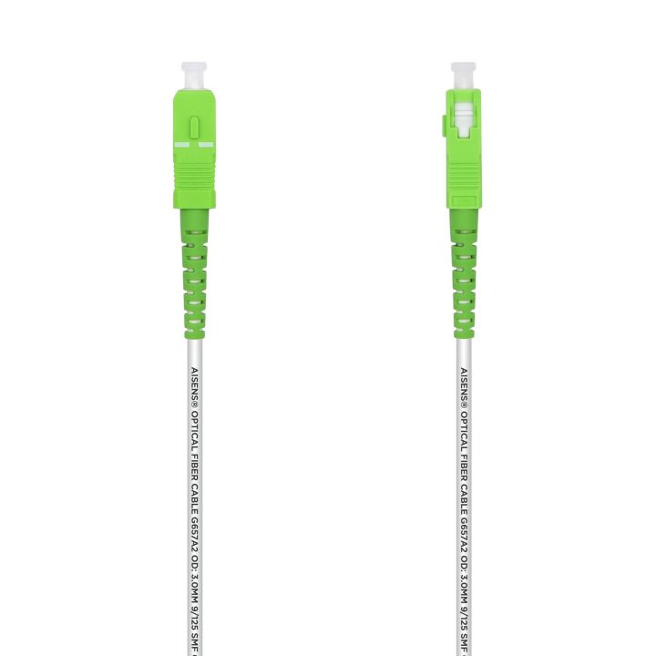 AISENS A152-0497 Fiber Optic and InfiniBand Cable 7 m SC White