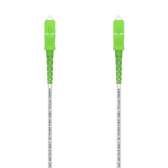 AISENS A152-0498 Cabo de fibra óptica e InfiniBand 10 m SC Branco