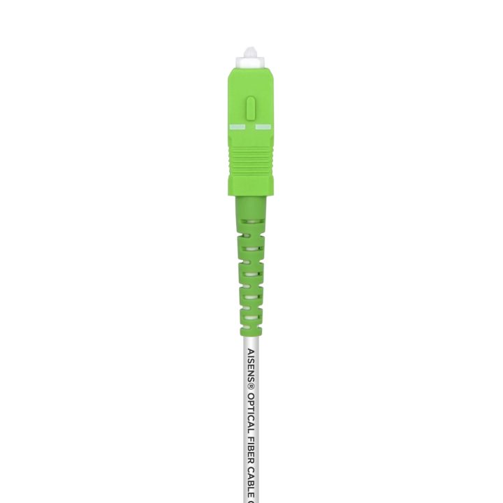 AISENS A152-0498 10 m SC White Fiber Optic and InfiniBand Cable