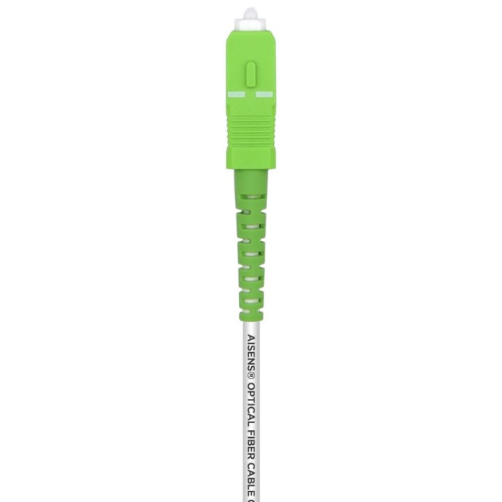 AISENS A152-0499 Cabo de fibra óptica e InfiniBand 15 m SC Branco
