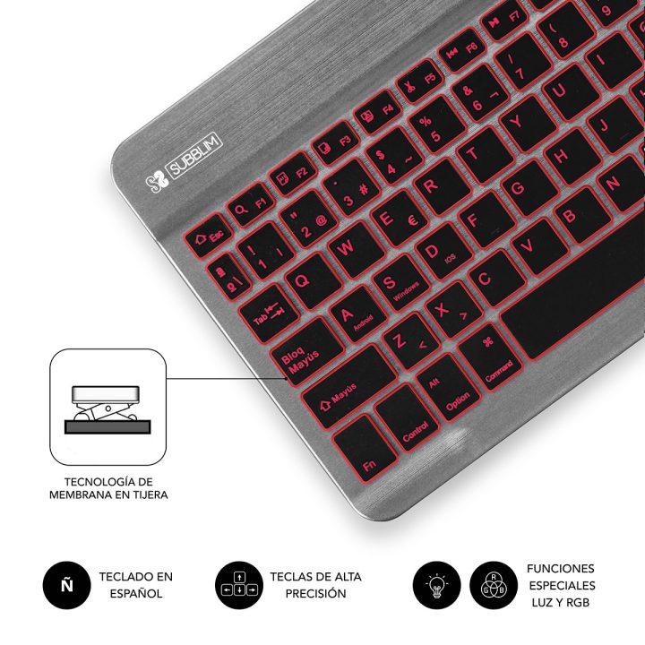 Teclado para tablet Subblim sub-kbt-SMBL31 sem fios