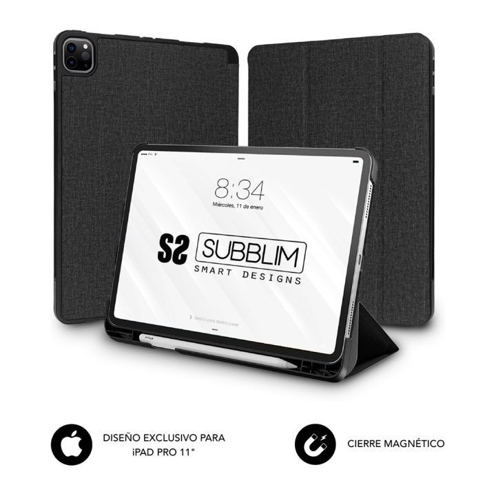 Funda Subblim shock case para Apple iPad pro 11 pulgadas 2020 negro…