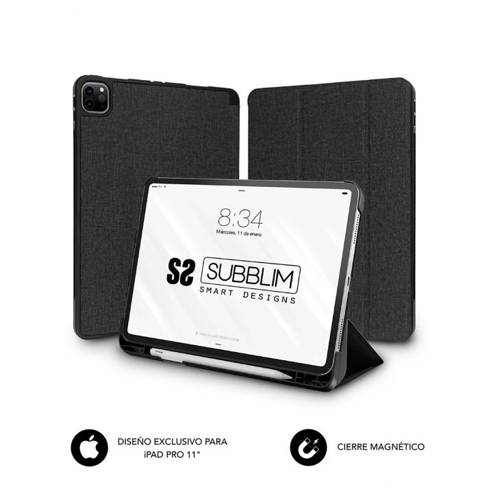 Funda Subblim shock case para Apple iPad pro 11 pulgadas 2020 negro…