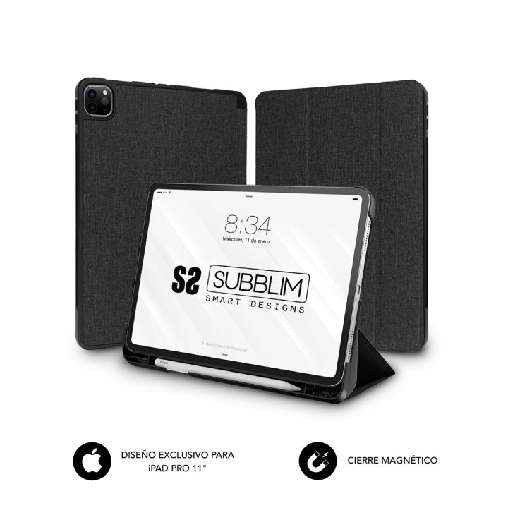 Subblim Shock Case for Apple iPad Pro 11-inch 2020 Black…