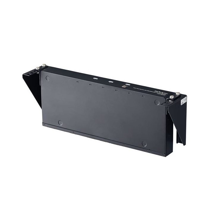 StarTech.com 2U Vertical Wall Mount Bracket for Patch Panel - Steel -…