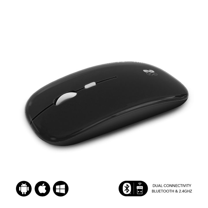 Subblim submo - DFLAT20 Wireless Mouse Black