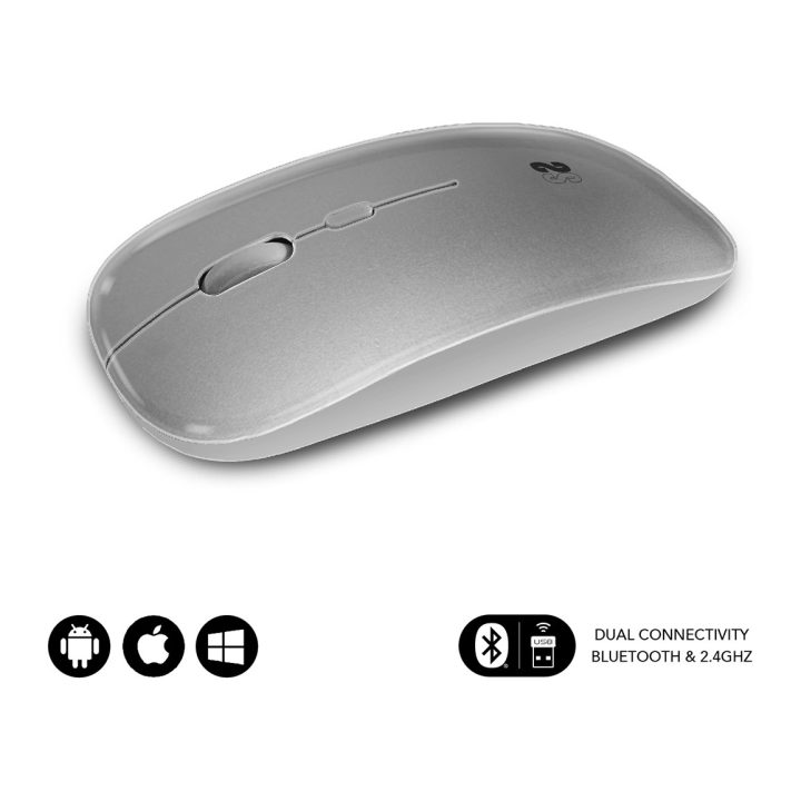 Rato sem fios Subblim submo - DFLAT22 prata