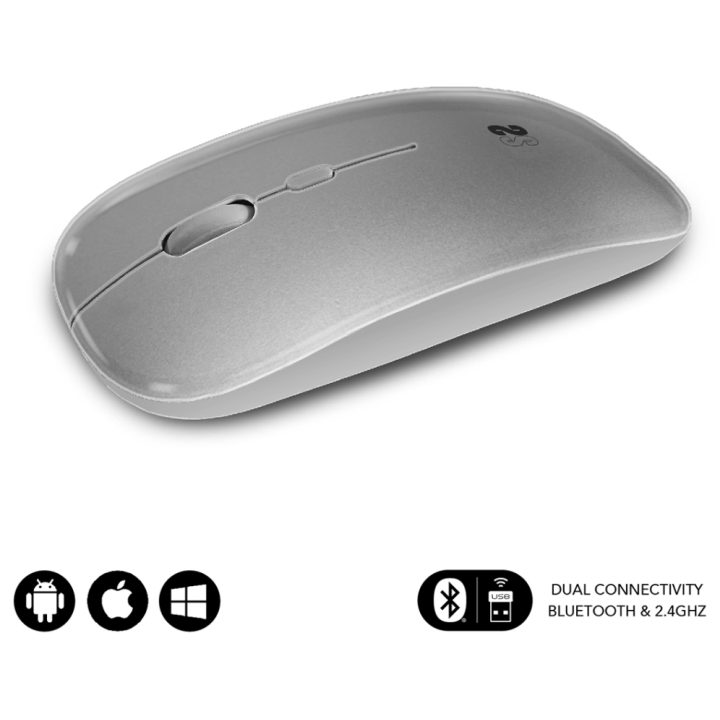 Rato sem fios Subblim submo - DFLAT22 prata