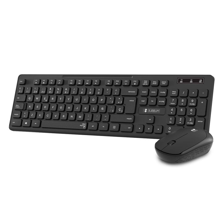 Teclado + raton Subblim subkbc-CSSW10 inalambrico