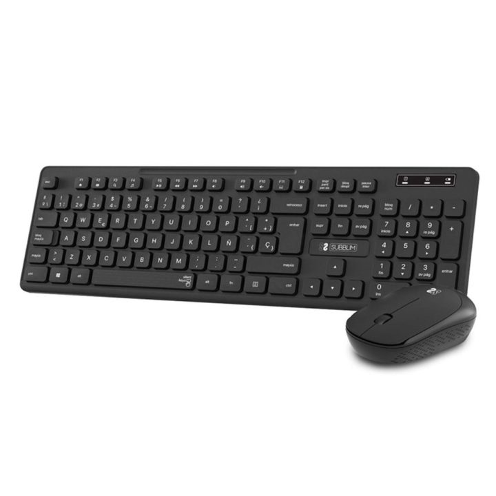 Teclado + raton Subblim subkbc-CSSW10 inalambrico