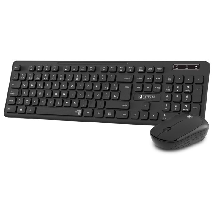 Subblim subkbc-CSSW10 Wireless Keyboard + Mouse