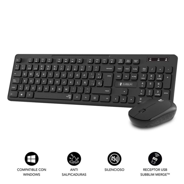 Subblim subkbc-CSSW10 Wireless Keyboard + Mouse
