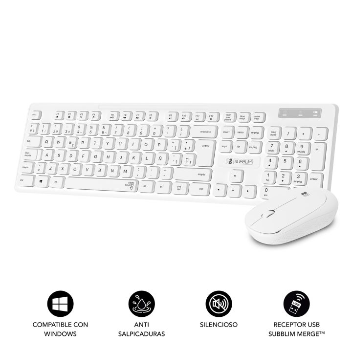 Subblim subkbc-CSSW11 Wireless Keyboard + Mouse