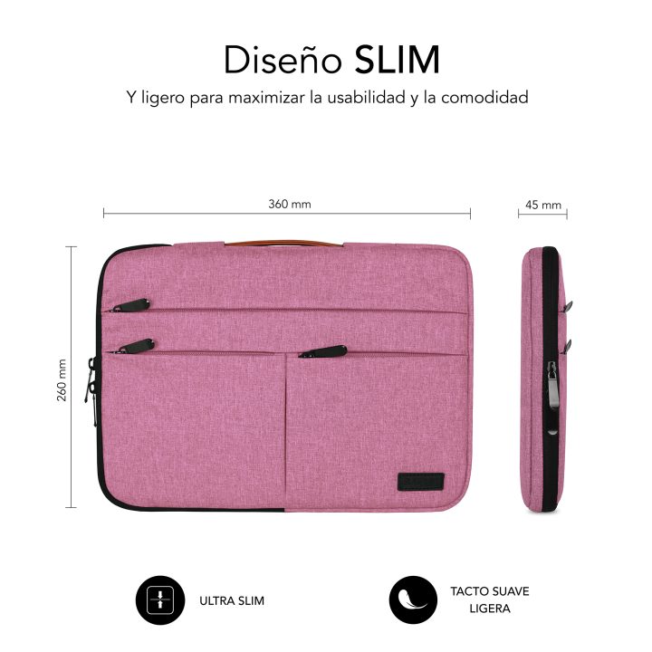Funda Subblim air padding 360 sleeve portatil 13.3 pulgadas-14…