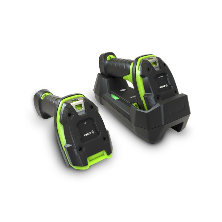 Zebra LI3678-ER Portable 1D Barcode Scanner Black, Green