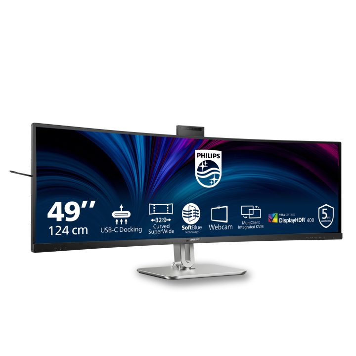 Philips 49B2U6900CH 48,8" DQHD VA curvo