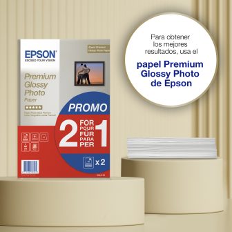 Epson Papel fotográfico brilhante Premium A4, 255 g/m2, 30 folhas