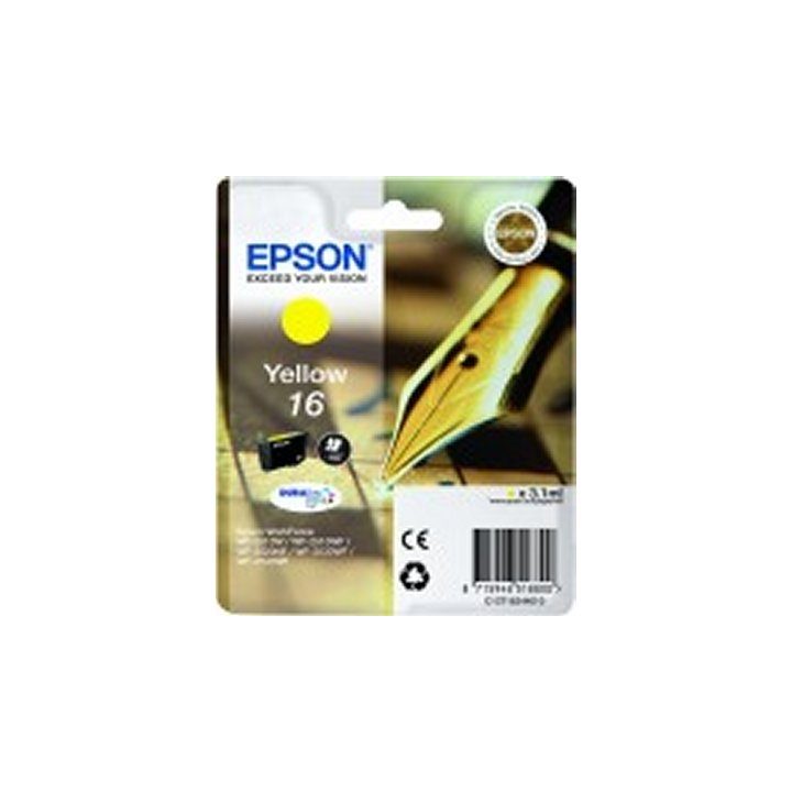 Epson Pen and crossword Singlepack Yellow 16 DURABrite Ultra Ink