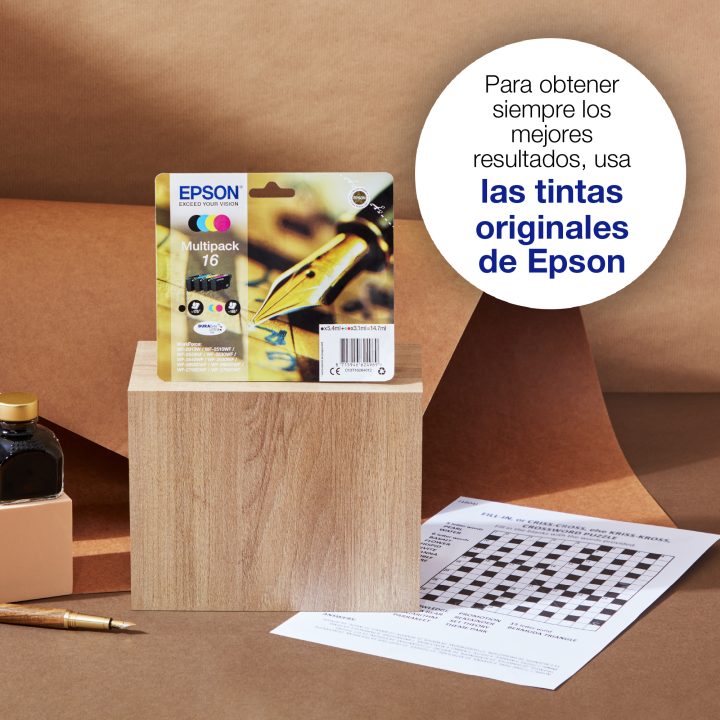 Epson Pen and crossword Singlepack Yellow 16 DURABrite Ultra Ink