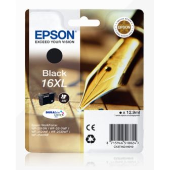 Epson Pen and crossword Singlepack Black 16XL DURABrite Ultra Ink