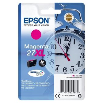 Relógio Epson Singlepack Magenta 27XL Tinta DURABrite Ultra