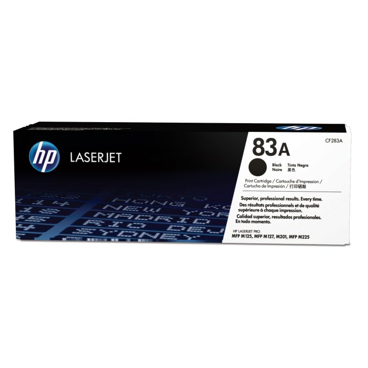 HP Original LaserJet 83A Black Toner Cartridge