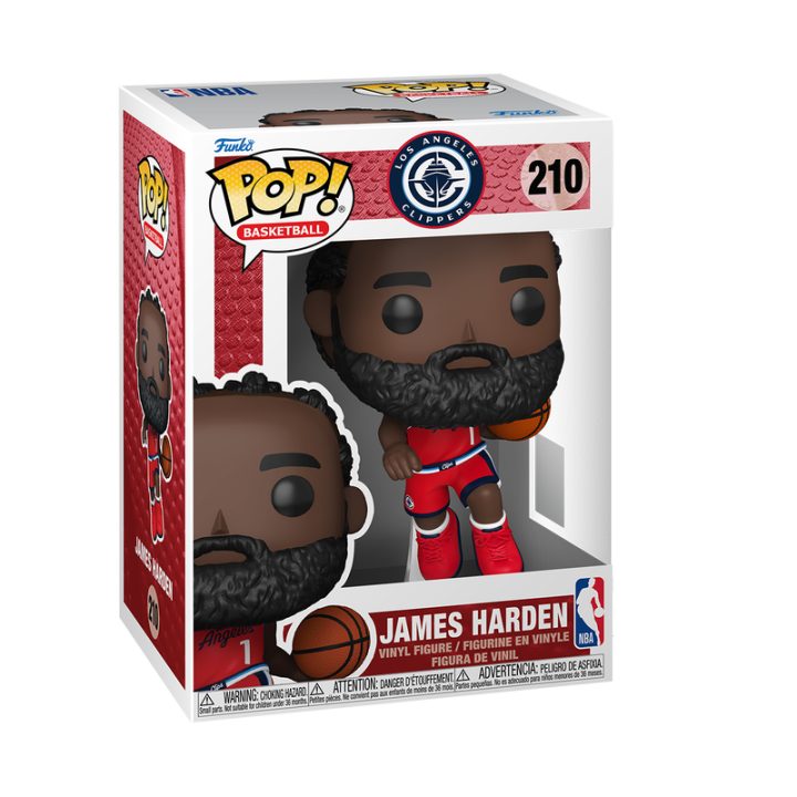 Funko Pop! NBA – James Harden Los Angeles Clippers (nº 210)