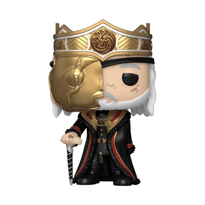 Funko Pop! Casa do Dragão Viserys com Máscara