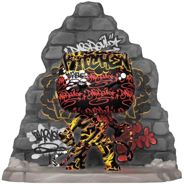Funko Pop! Deluxe Marvel – Daredevil Graffiti Effect Exclusive Deco