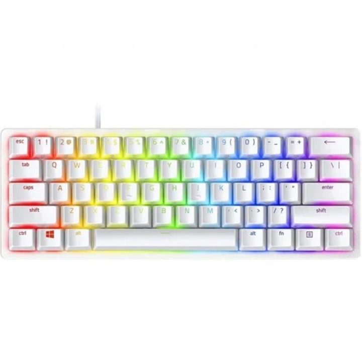 Teclado Razer Huntsman Mini USB QWERTY Internacional dos EUA Branco…