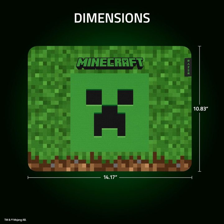 Razer Gigantus V2 Medium Minecraft Edition Mousepad…