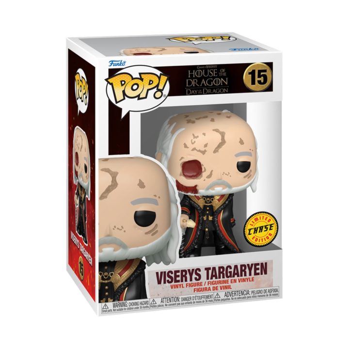 Funko Pop! Casa do Dragão Viserys com Máscara
