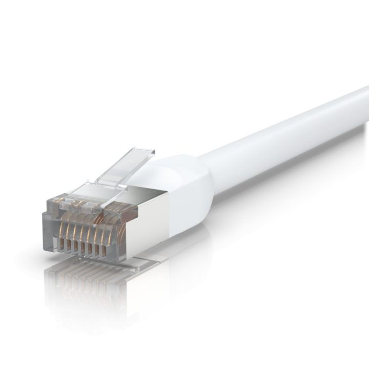 Ubiquiti Networks UACC-CABLE-PATCH-OUTDOOR-1M-W White Cat5e S/UTP…
