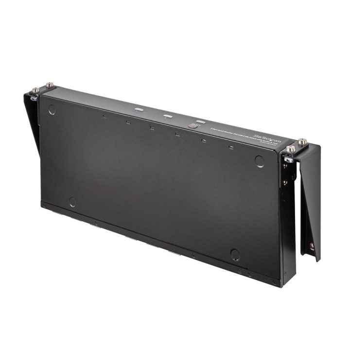 StarTech.com 1U Wall Mount Bracket for Patch Panel - 19in - Steel -…