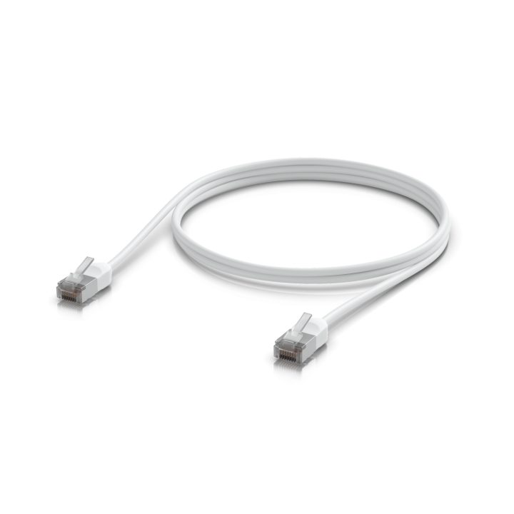 Ubiquiti UACC-Cable-Patch-Outdoor-C6A-1M-W cabo de rede Branco Cat6a