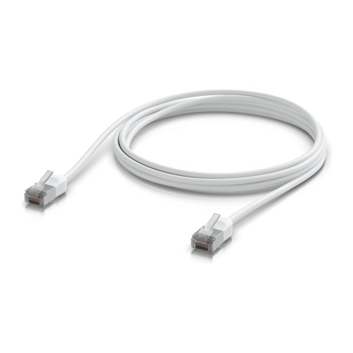 Ubiquiti UACC-Cable-Patch-Outdoor-C6A-1M-W White Cat6a Network Cable