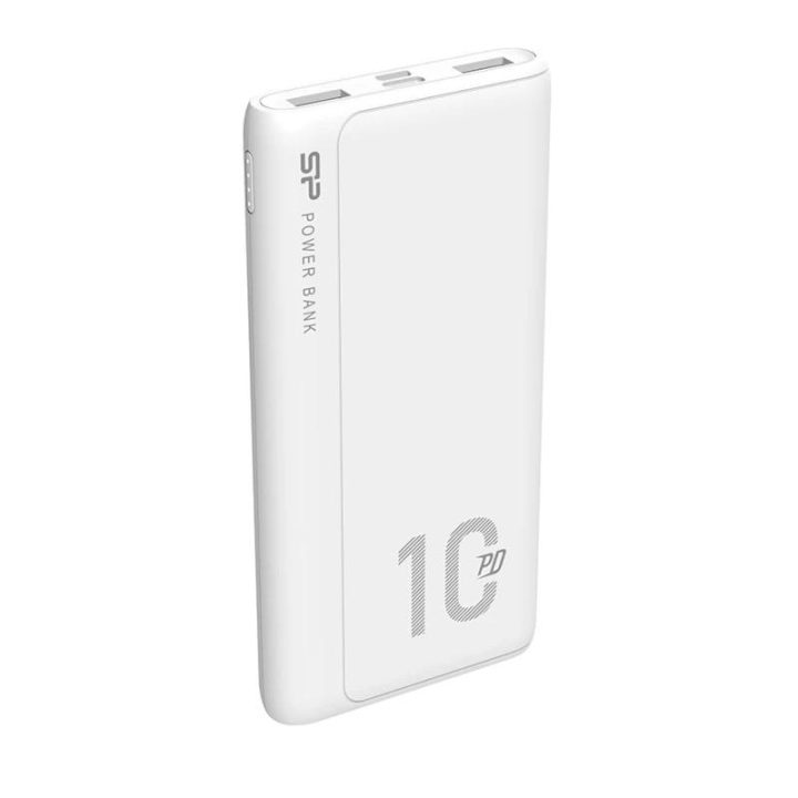 Powerbank Silicon Power QP15 10000mAh QC branco (SP10KMAPBKQP150W)