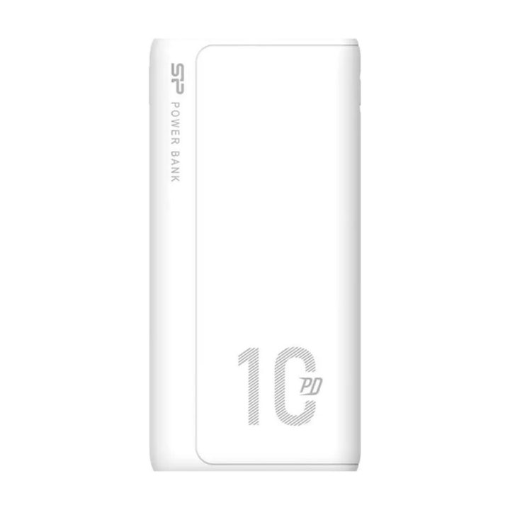 Powerbank Silicon Power QP15 10000mAh QC branco (SP10KMAPBKQP150W)
