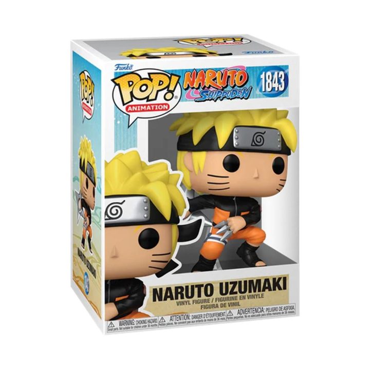 Funko Pop! Naruto – Shippuden Naruto Uzumaki com Shuriken