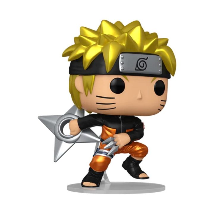 Funko Pop! Naruto – Shippuden Naruto Uzumaki com Shuriken