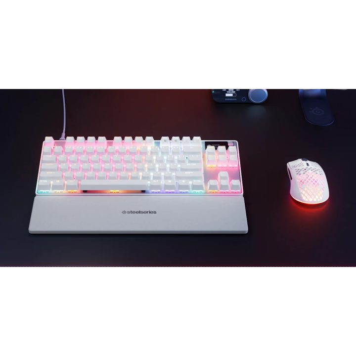 SteelSeries APEX PRO TKL GEN 3 Gaming Keyboard USB US English White…