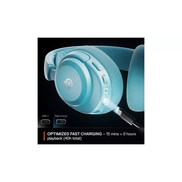 SteelSeries Arctis Nova 3P Wireless Over-Ear Headphones (61687)