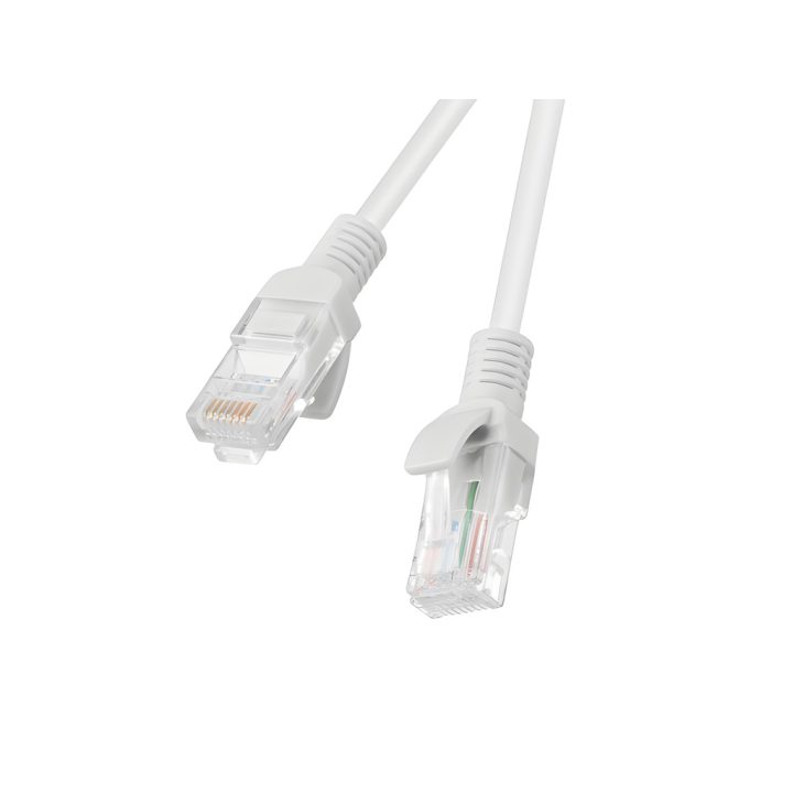 Lanberg Cat.5e UTP Patch Cable 1.5m Gray Fluke Passed…