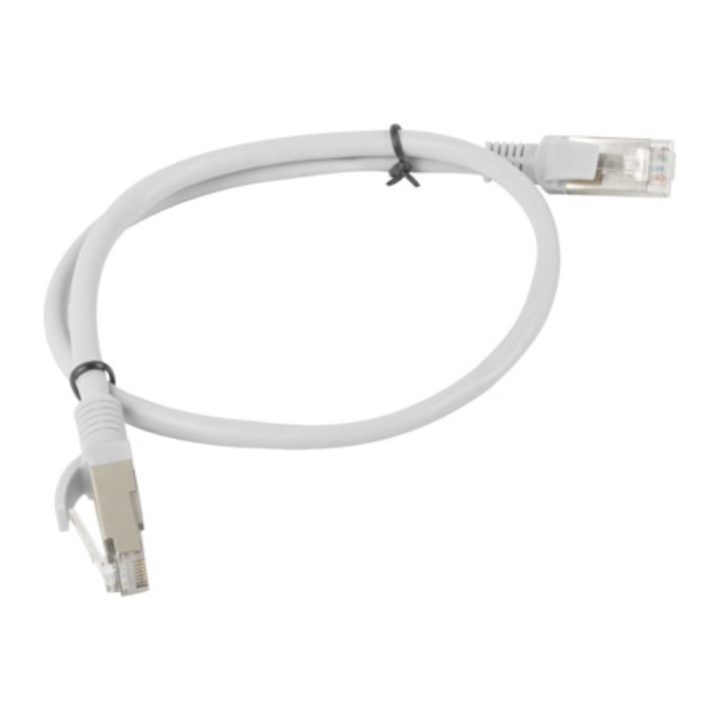 Lanberg Cat.6 UTP Patch Cable 0.25m Gray Fluke Passed…