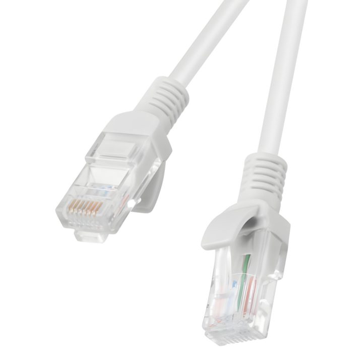 Lanberg Cat.6 UTP Patch Cable 0.25m Gray Fluke Passed…