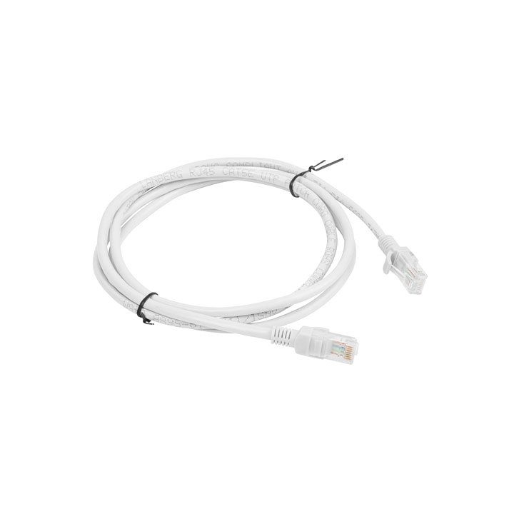 Cable red Lanberg latiguillo cat.6 UTP 0.25m gris fluke passed…