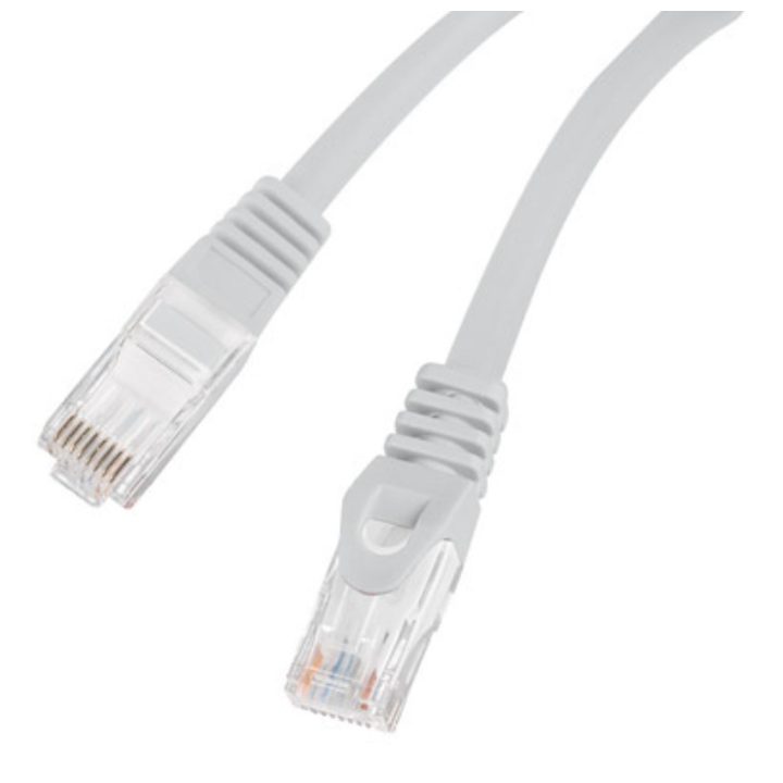 Lanberg Cat.6 UTP LSZH Copper Patch Cable 1m Gray Fluke Passed…
