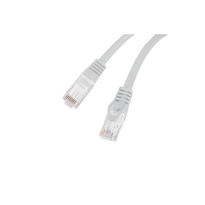 Lanberg Cat.6 UTP LSZH Copper Patch Cable 1m Gray Fluke Passed…