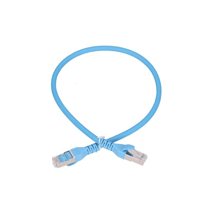 Extralink Kat.6A S/FTP 0.5m | LAN Patchcord | Twisted Pair Copper…